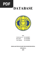 Download Pengertian Database by Yudo Nugroho SN30914906 doc pdf