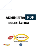 1 - Administração Eclesiastica Seb
