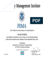 Fema Certificate1