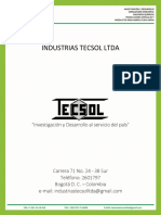 Brochure TECSOL 2015
