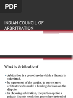 Indian Council of Arbritration