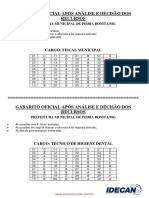 Gabarito Oficial AP S An Lise de Recursos