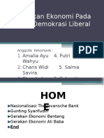 Kebijakan Ekonomi Pada Masa Demokrasi Liberal