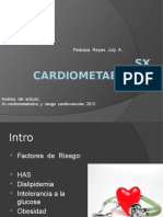 8º Diapo MedicoQuirurgica SX CARDIOMETABOLICO