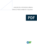 Análisis Movilidad Urbana