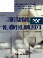 Psicofarmacología Del Niño y Del Adolescente - M. J. Mardomingo Sanz PDF