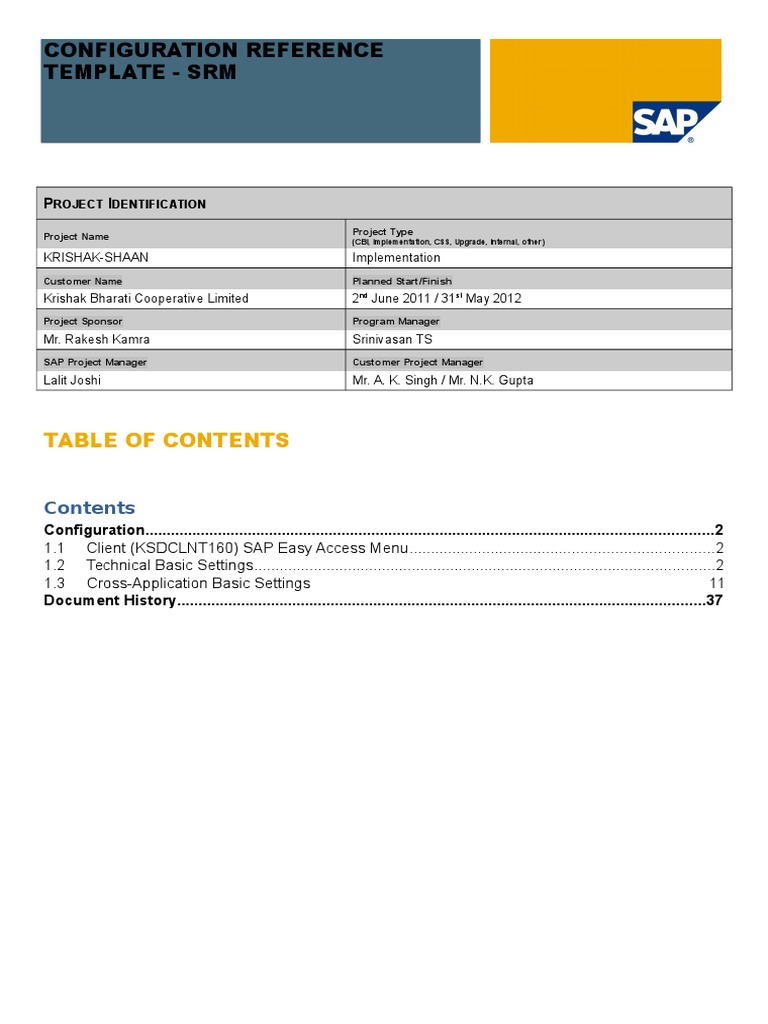 SRM Config Documentation | PDF | Computer Engineering | Information ...
