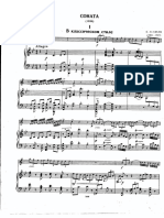 Asafiev - Sonata para Trompeta - Piano Part
