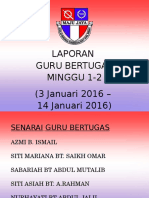 Laporan Bertugas Minggu 1 2