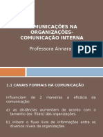 Comunicação Nas Organizações