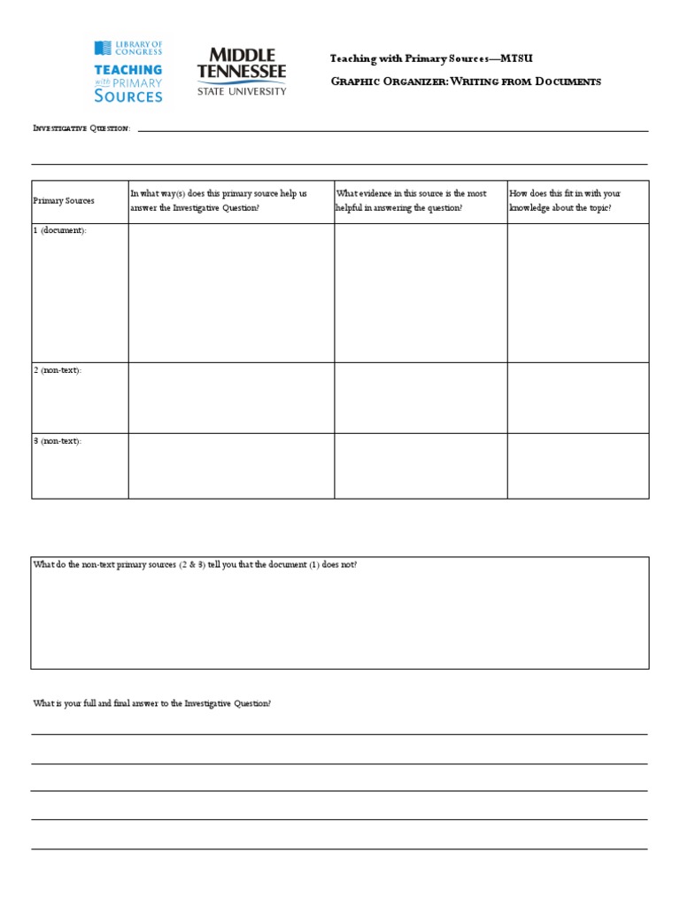 Analyzing Primary Sources for Education | PDF | Career & Growth