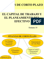 FCP 10 y 11 Capital de Trabajo Planeamiento Del Efectivo