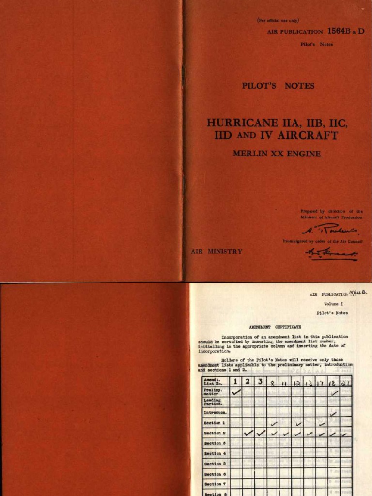 Hurricane II Pilots Notes | PDF