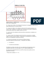 Calculo de Tornillo Sin Fin