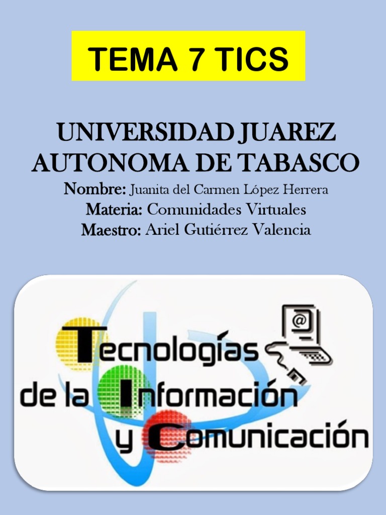 Tema 7 Tics | PDF | Tecnología de información y comunicaciones | Red de ...