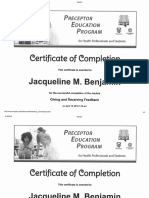 jaqulines certificates 