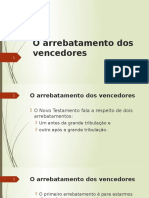 O Arrebatamento Dos Vencedores