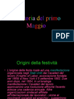 La Storia Del Primo Maggio