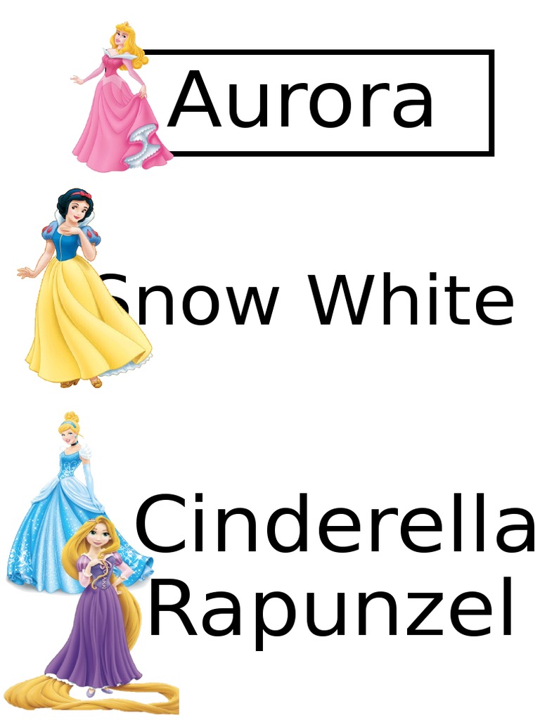 Nama Kumpulan Princess