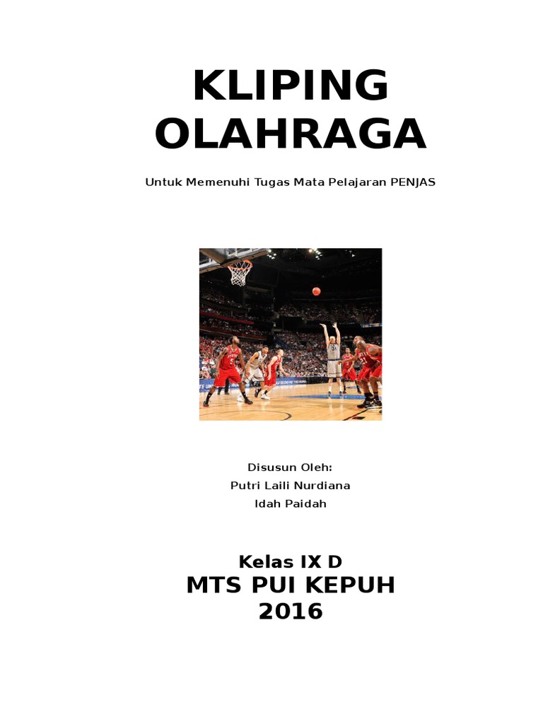 Kliping Tentang Olahraga - Homecare24