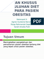 Tujuan Umum Dan Tujuan Khusus Penyuluhan Diet Bagi para Pasien Obesitas