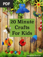 Download 20 Minute Crafts for Kids by Satya YS SN309260319 doc pdf