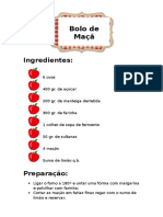 Bolo de Maca Com Canela e Sultanas - PNG