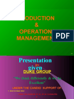 Production & Operations Management