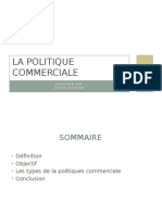 Politique Commercial