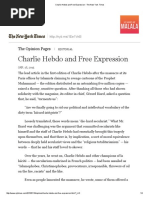 Charlie Hebdo and Free Expression - The New York Times