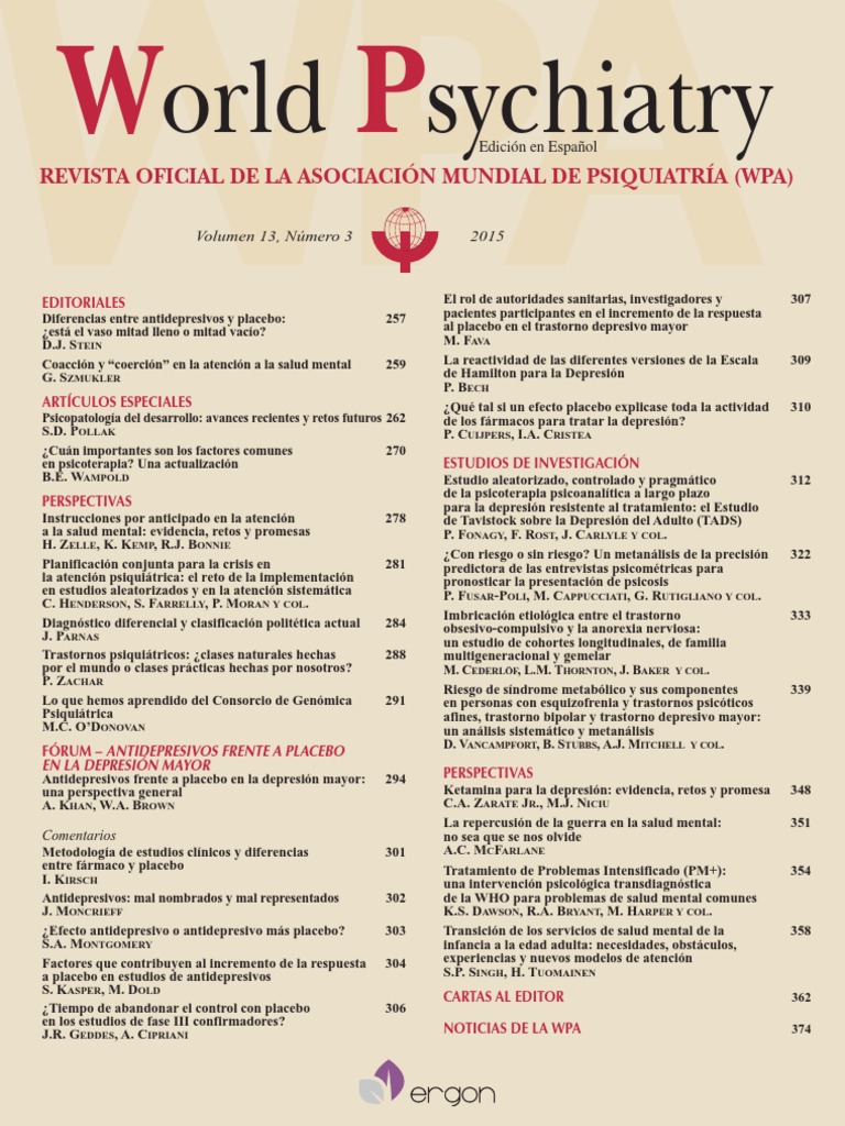 World Psychiatry Spanish Oct 2015
