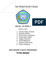 Praktikum Fisika Titik Berat