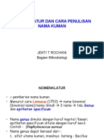 Nomenklatur Dan Cara Penulisan Nama Kuman