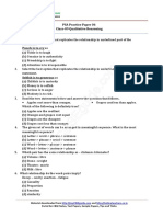 PSA Practice Paper 06 Class-09 Qualitative Reasoning