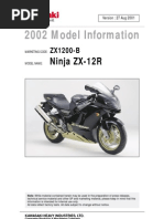 2002 Model Information: Ninja ZX-12R