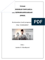 Tugas PKN Intisari film soekarno dan biografi para tokoh