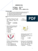 Soal Biologi Xi - 12