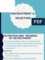 Recruitment, Selection & Induction - 07-02-2012