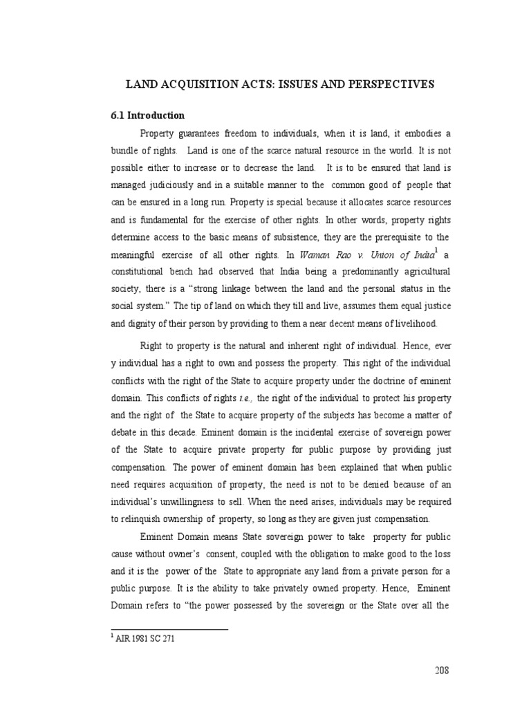 (795540686) 13 - Chapter 6 | PDF | Eminent Domain | Property