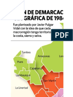 Regionalizacion Transversal Del Peru