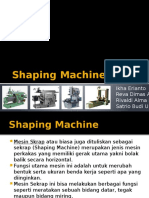 Shaping Machine and Planing Machine