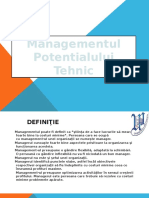 Managementul Potentialului Tehnic Power