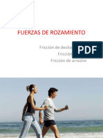 Fuerzas de Rozamiento