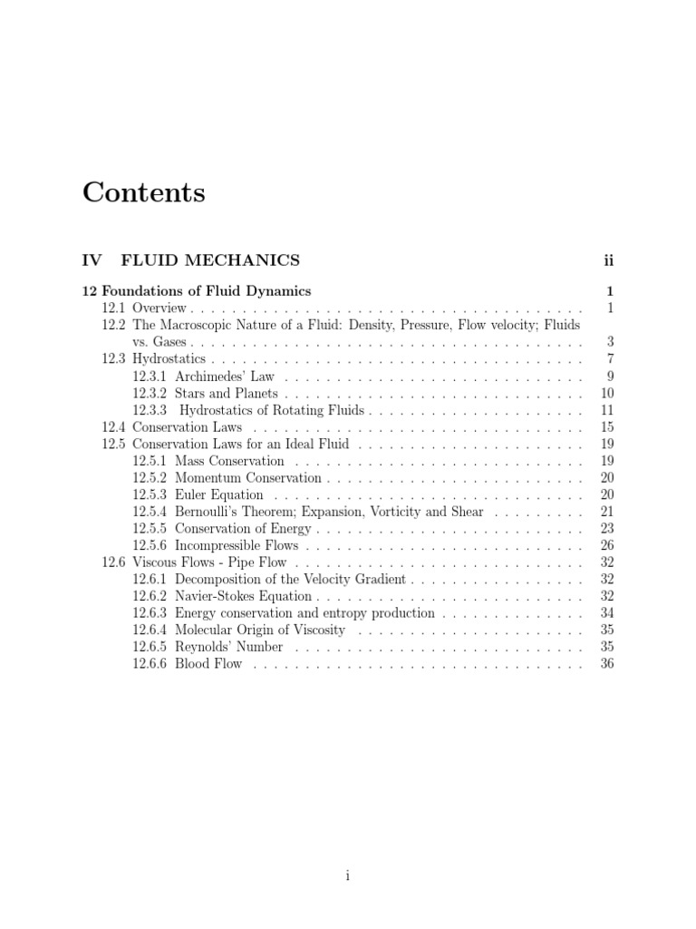 Fluid Mechanics | PDF | Fluid Dynamics | Momentum