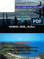 Daur Hidrologi Dan Kualitas Lingkungan PSKG