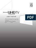 Samsung UHD SmartTV 55" 6000 Series User Manual