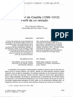 Fernando IV de Castilla (1295-1312) : Perfil de Un Reinado