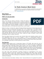 Antenna Modelling For Radio Amateurs Made Easier PDF