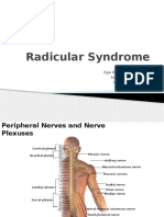 Radicular Syndrome