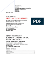 Ochoa, Juan Carlos & Otros-mito y Chamanismo, Tesis Doctoral Universidad de Barcelona